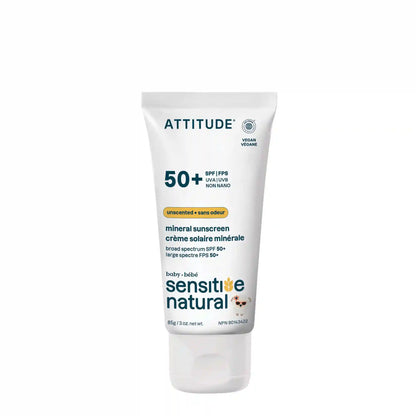 Baby Mineral Sunscreen - Spf 50 Sensitive Skin