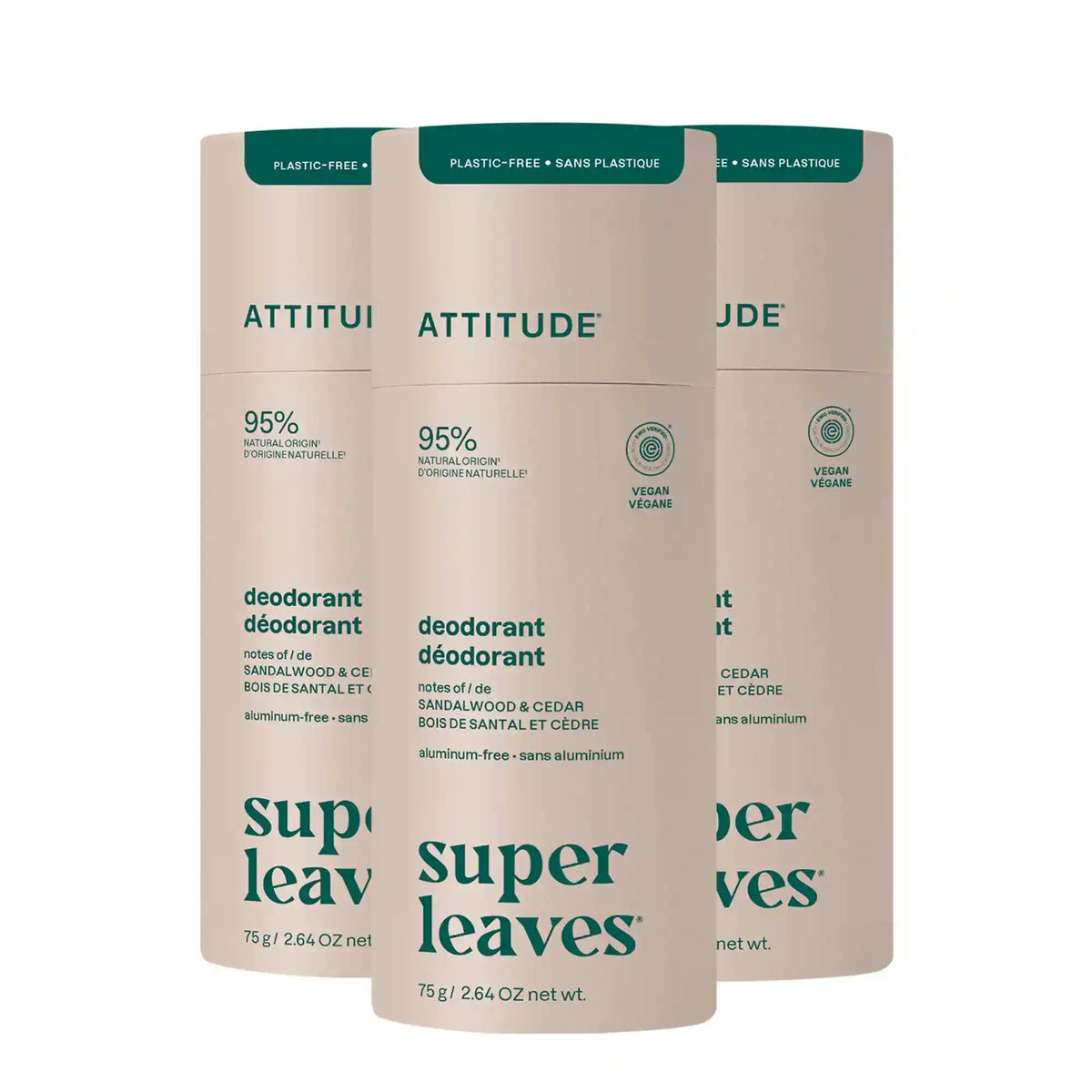 Deodorant 3-pack