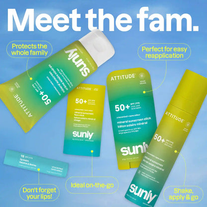 Face Mineral Sunscreen Stick - Spf 50