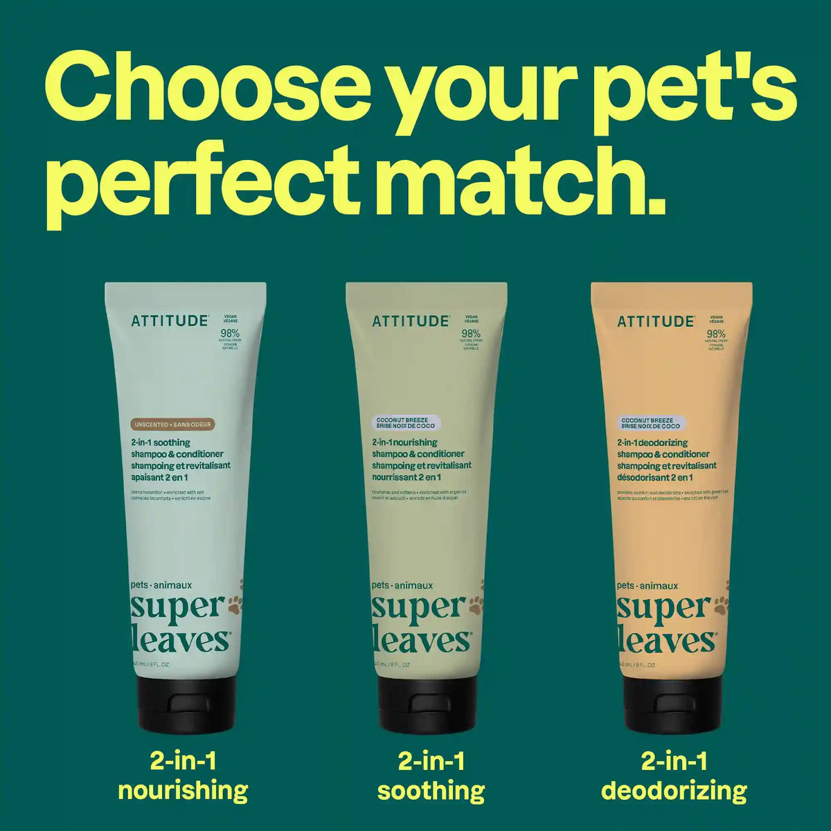 2-in-1 Pet Shampoo & Conditioner - Soothing